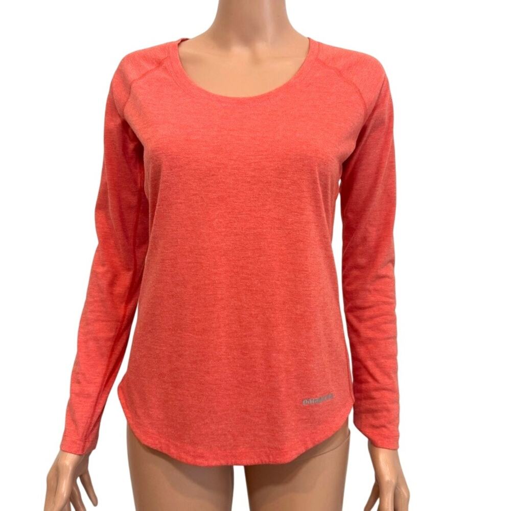 Patagonia XS Nine Trails active athletic jersey tee shirt top TLS1 3497